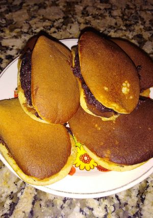 Una foto de Dorayaki