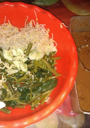 Foto resep Pecel sayur lezat