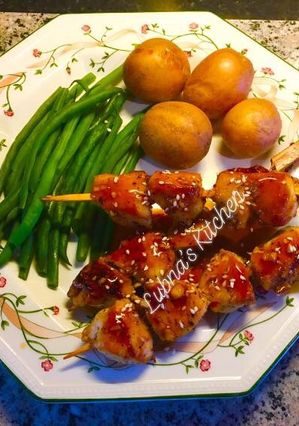 A picture of Chicken Yakitori:.