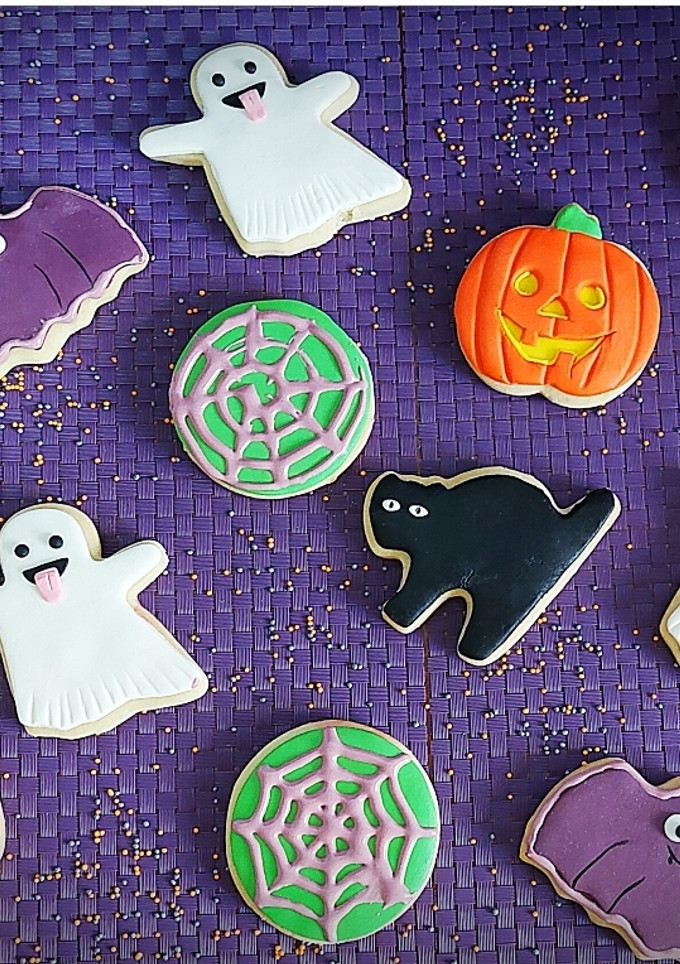 Una foto de Galletas decoradas Halloween