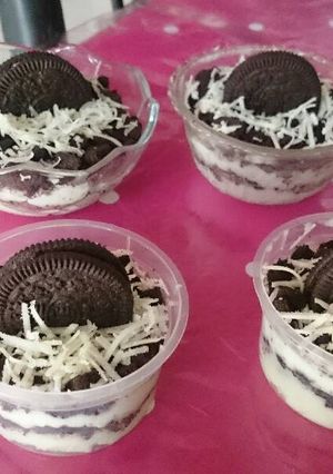 Foto resep Simple Oreo Cheese Cake