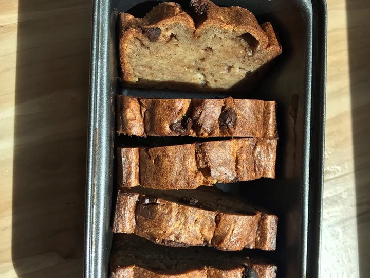 Simple Way Make Recipe Moist eggless banana bread that is Delicious, So Delicious}