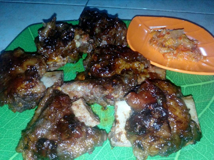 Langkah Gampang Menyiapkan Resep Iga panggang maknyuss Anti Ribet, Mantap