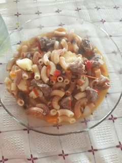 Una foto de Guiso de fideo codito