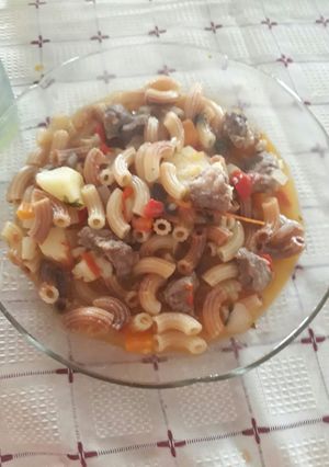Una foto de Guiso de fideo codito