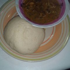 A picture of Corncasa and draw soup.