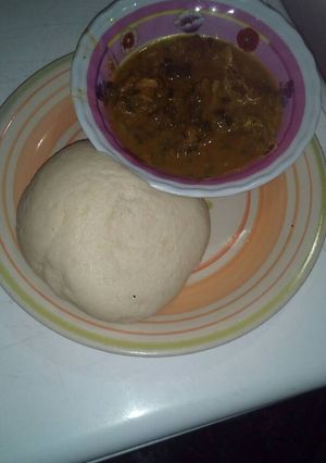 A picture of Corncasa and draw soup.