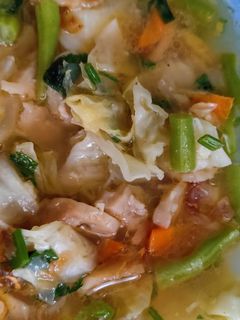 Foto resep Tumis sayur sop bakso