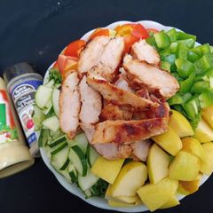 A picture of Chicken salad.