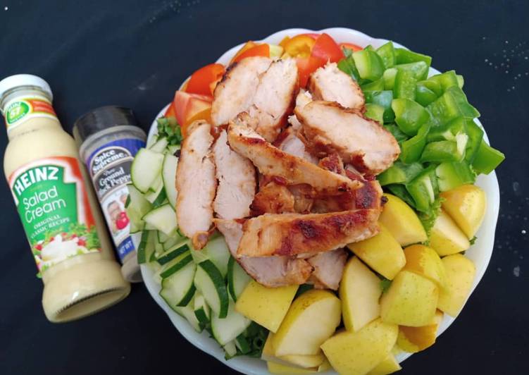 Recipe of Appetizing Chicken salad