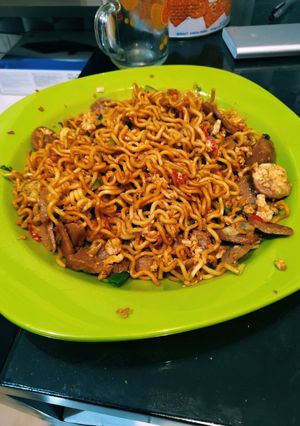 Foto resep Bakmie goreng sederhana