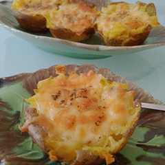 Baked Cheese Potato (jacket potato)-レシピのメイン写真