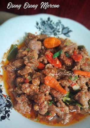 Foto resep 25. Oseng Oseng Mercon
