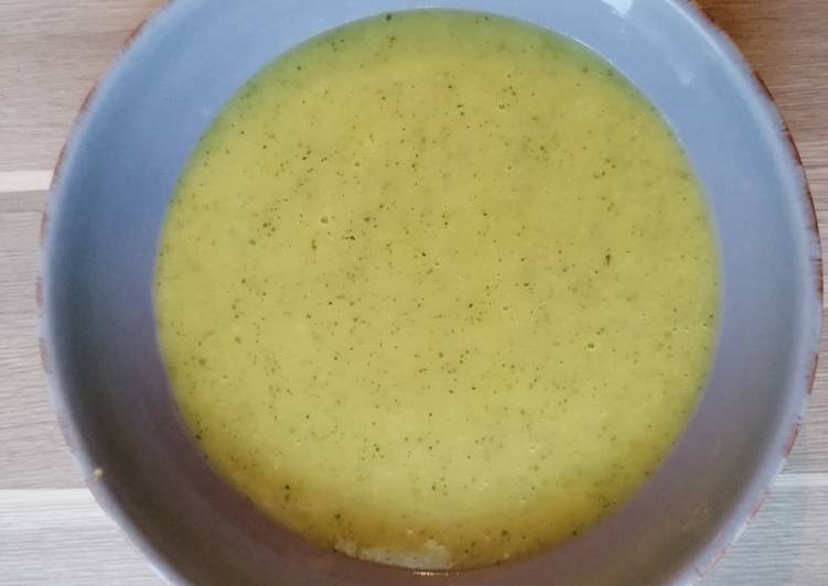 Velouté courgette Curry