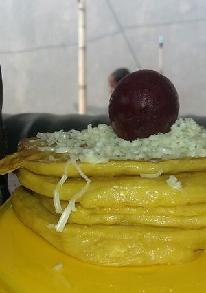 Foto resep Pancake manggo for Mpasi