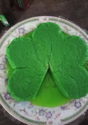 Foto resep Bingka telur pandan