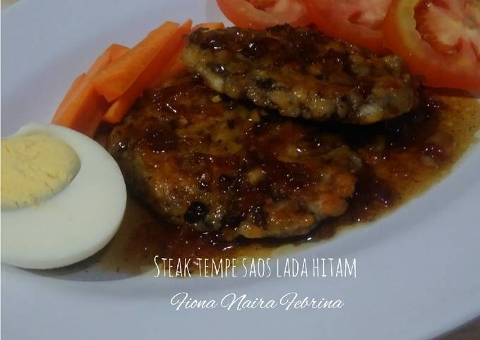 Anti Ribet, Membuat Steak tempe saos lada hitam Farah Quinn