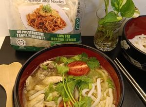 Gambar Udon Sup Ayam 🇯🇵