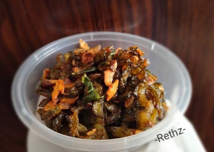 Resep: saat makan malamPare Nenek Aromatik