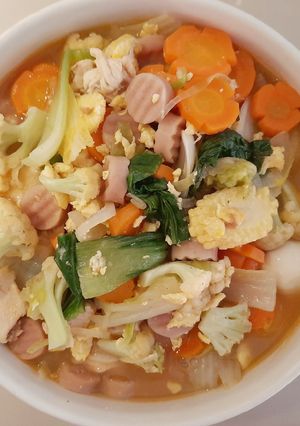 Foto resep Capjay kuah