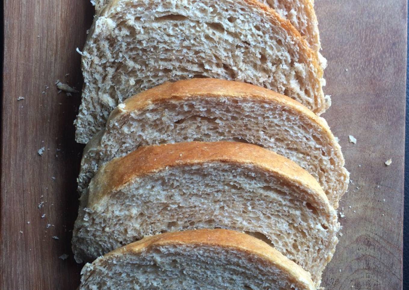 Roti tawar gandum versi 1