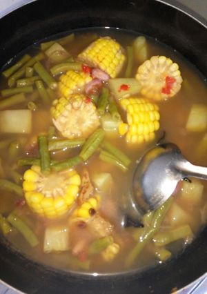 Foto resep Sayur asem mantul seadanya