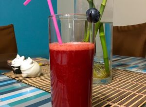 Una foto de Jugo de Tuna (fruta)