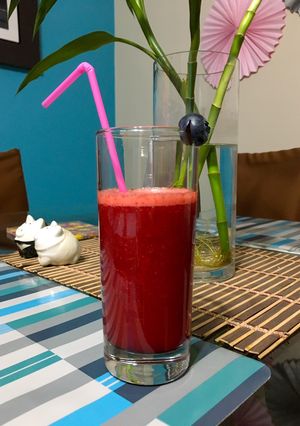 Una foto de Jugo de Tuna (fruta)