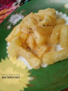 Foto resep Mini French fries (mpasi kentang)