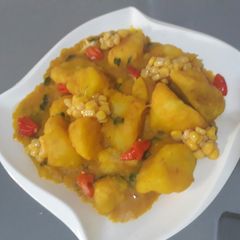A picture of Sweet potatoe and yam porriage.