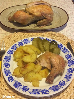 "sókabátban" Sült csirke recept fotója