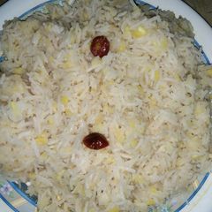 Moong daal chawal A picture of Moong daal chawal.