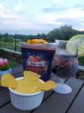 Cheddar sajtszósz tortilla chipshez