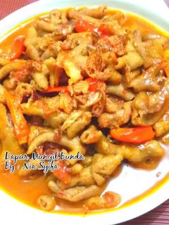 Foto resep Oseng Mercon Usus Ayam