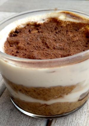 Una foto de Tiramisú express