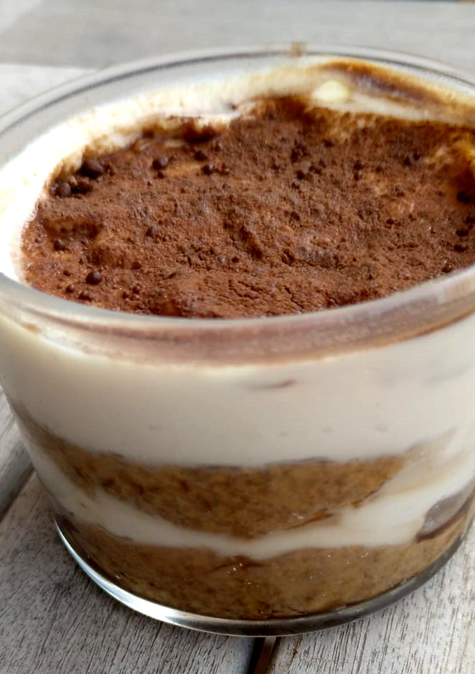 Una foto de Tiramisú express