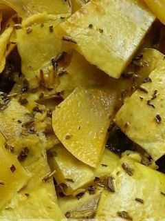 عکسی از دستور ترشی پوست کدو (دور نریزیم)