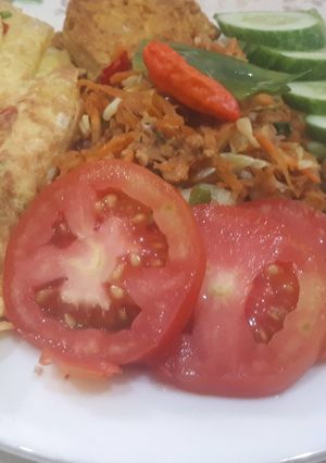 Foto resep Nasi Goreng Oatmeal (Tanpa Nasi)