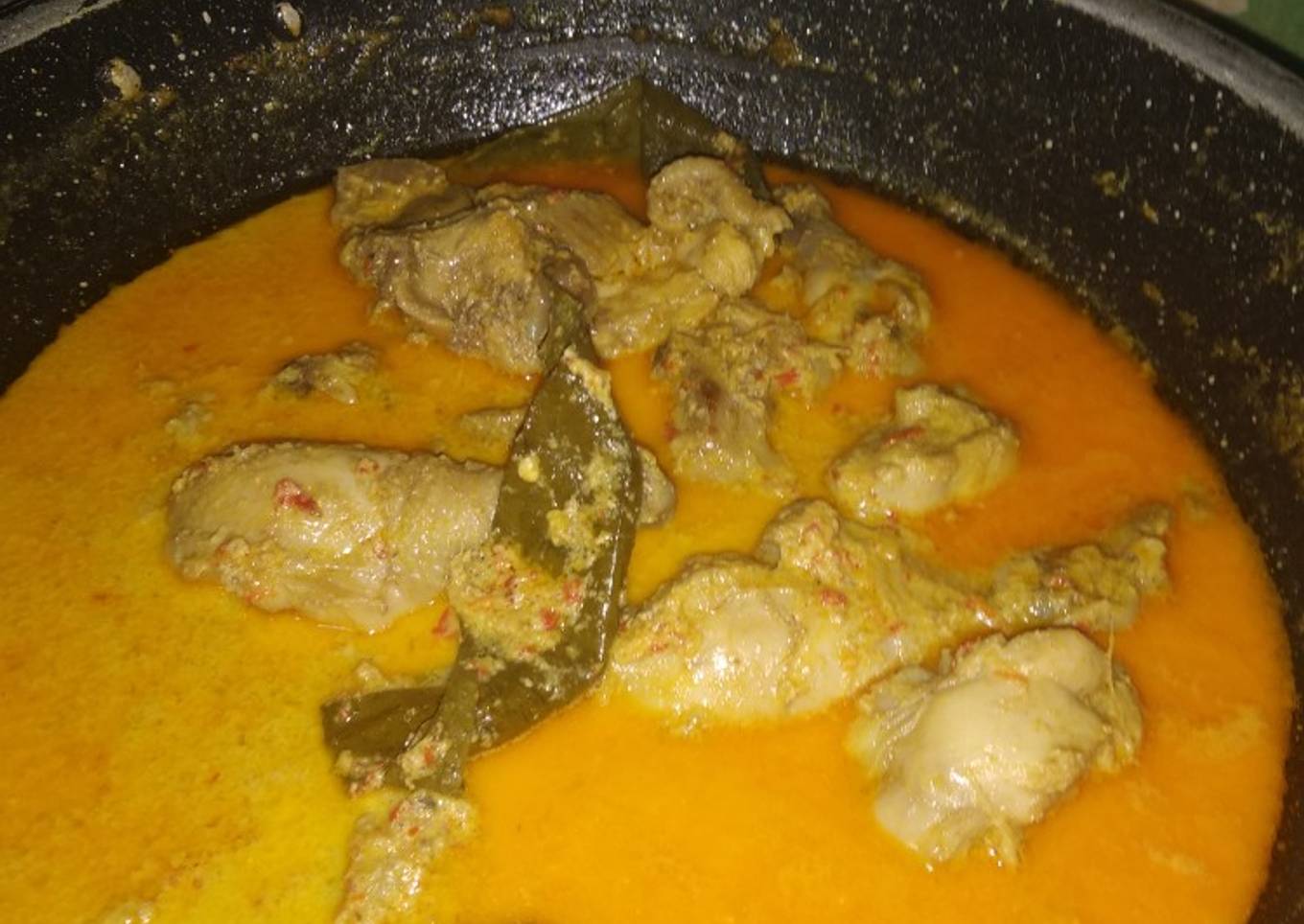 Gulai ayam enak dan cepat saji