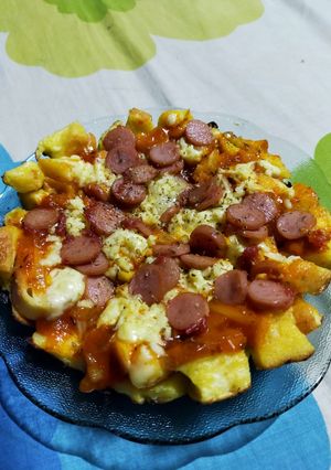 Foto resep 🍕 Pizza Roti Teflon 🍕