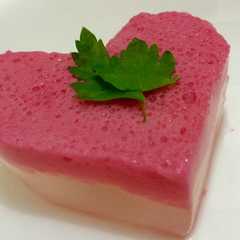 A picture of Puding Leci Lapis Busa Pinky Cute (Tanpa Mixer).