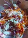 Salade de crevettes pimentées