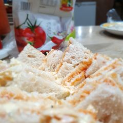 A picture of Simple club sandwich.