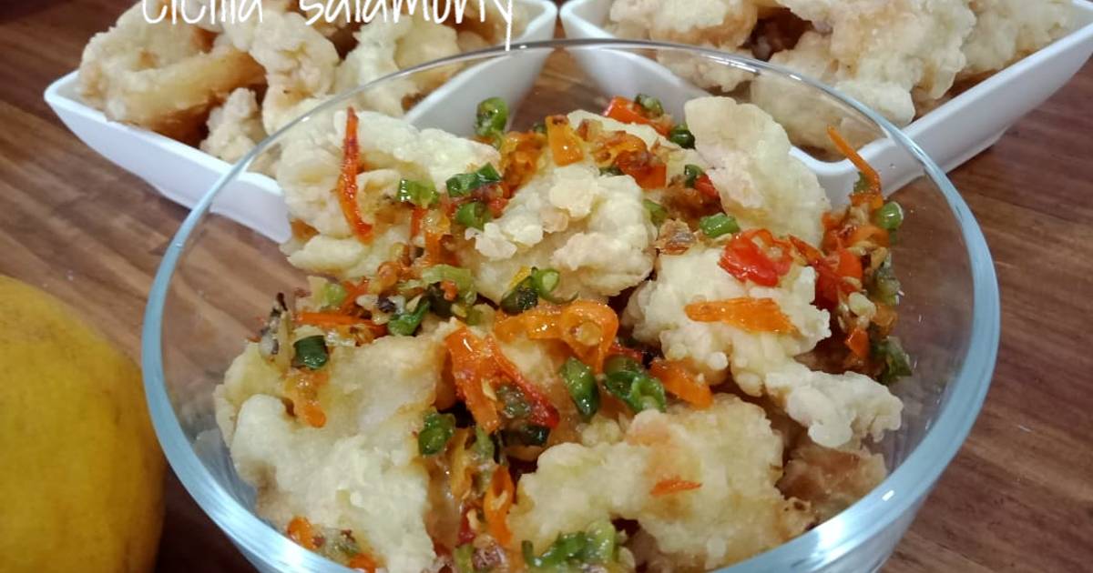 Resep Ikan Dori Goreng Tepung Topping Cabe Garam Oleh Cicilia Yustina 