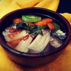 A picture of Sup gurame.