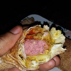 A picture of Shawarma.