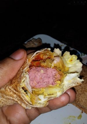 A picture of Shawarma.