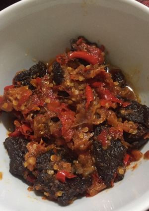 Foto resep Dendeng Balado Basah Simple Khas Minang