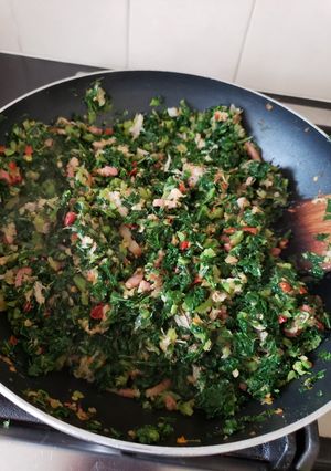 Foto resep Tumis pakis/boerenkool