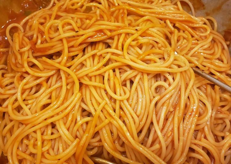 Recipe of Speedy Dominican Style Spaghetti